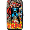 The Mighty Thor Pose/Stacked Retro Comics Girls Wallet