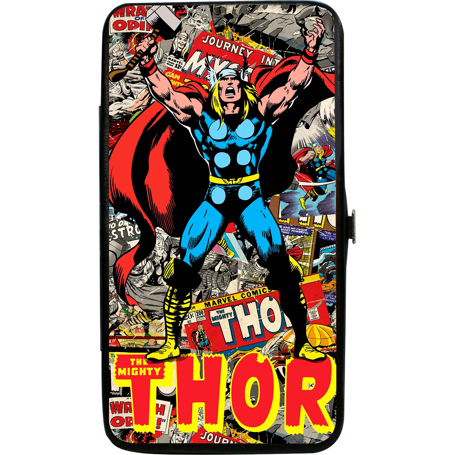 The Mighty Thor Pose/Stacked Retro Comics Girls Wallet
