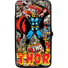 The Mighty Thor Pose/Stacked Retro Comics Girls Wallet