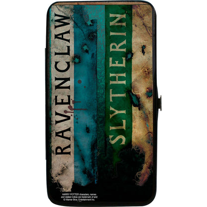 Harry Potter 4-Hogwarts House Banners Girls Wallet