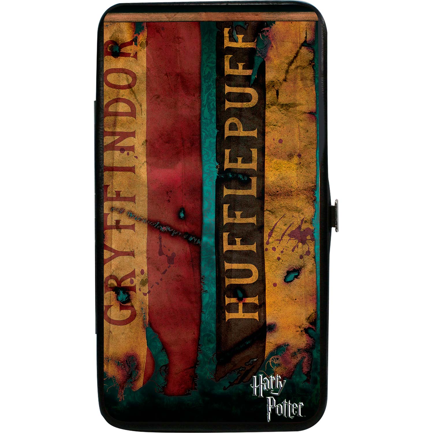 Harry Potter 4-Hogwarts House Banners Girls Wallet