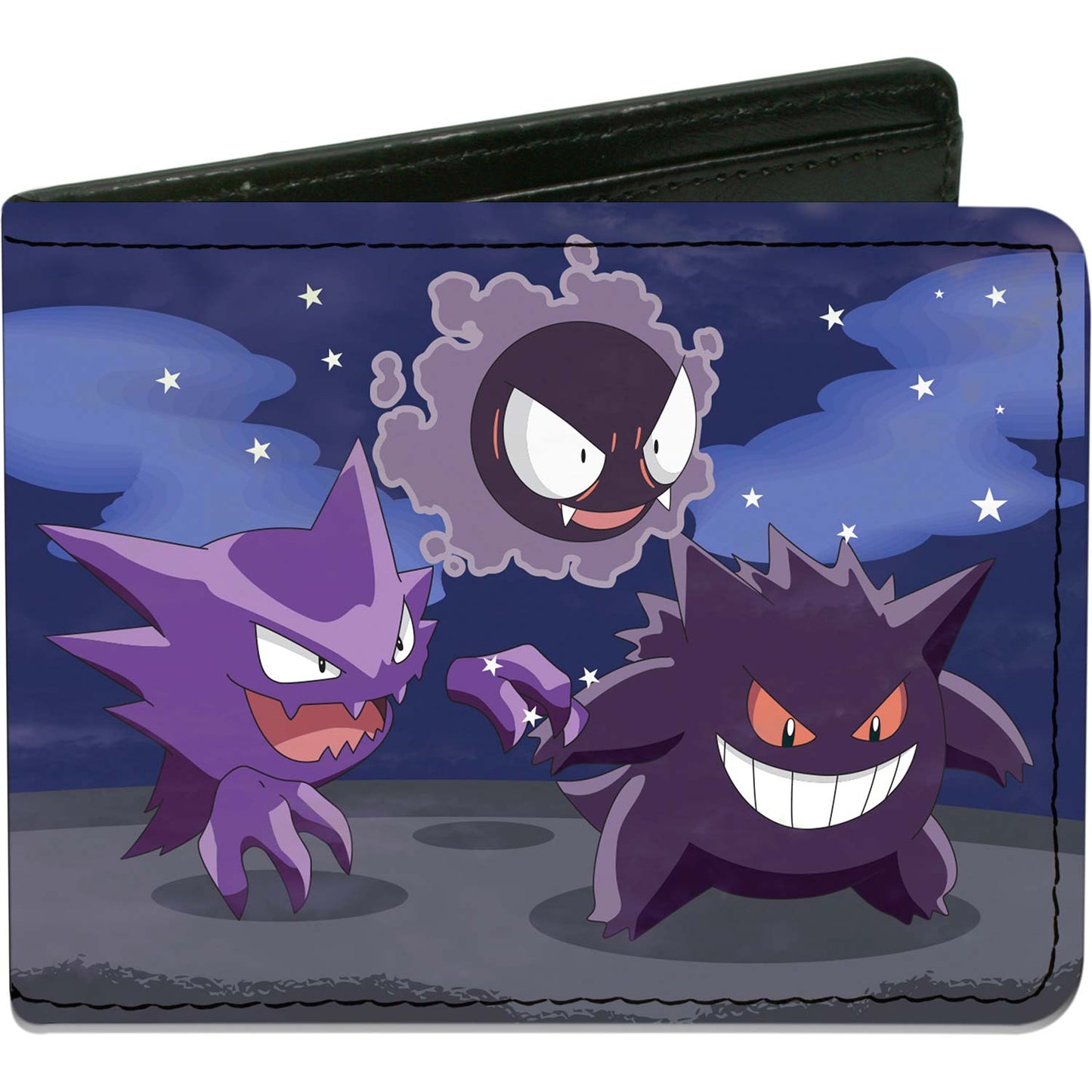 Gengar Evoultion Group  Pok� Ball Purples Bi-Fold