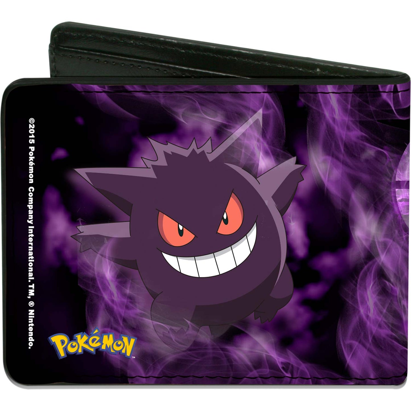 Gengar Pose3/Pok� Ball  Pose3/Smoke Black/Purples Bi-Fold