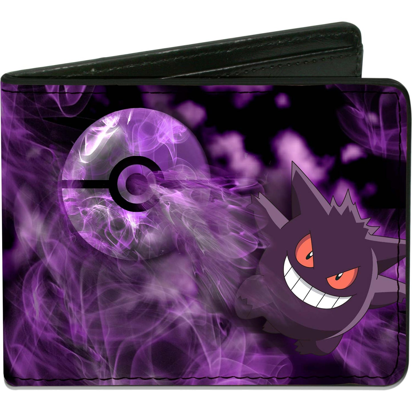 Gengar Pose3/Pok� Ball  Pose3/Smoke Black/Purples Bi-Fold