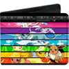 Eevee Pose Corner/Evolution Close Up Faces Striping Bi-Fold