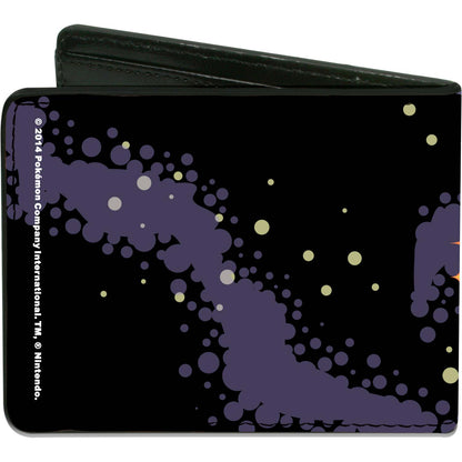 Team Rocket James/Jessie/Meowth Group Pose Black/Purples Bi-Fold