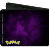 Gengar Silhouette Pose  Logo Purple Fade/Black Bi-Fold