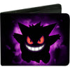 Gengar Silhouette Pose  Logo Purple Fade/Black Bi-Fold