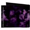 Haunter Pose/Clouds Black/Purples Bi-Fold