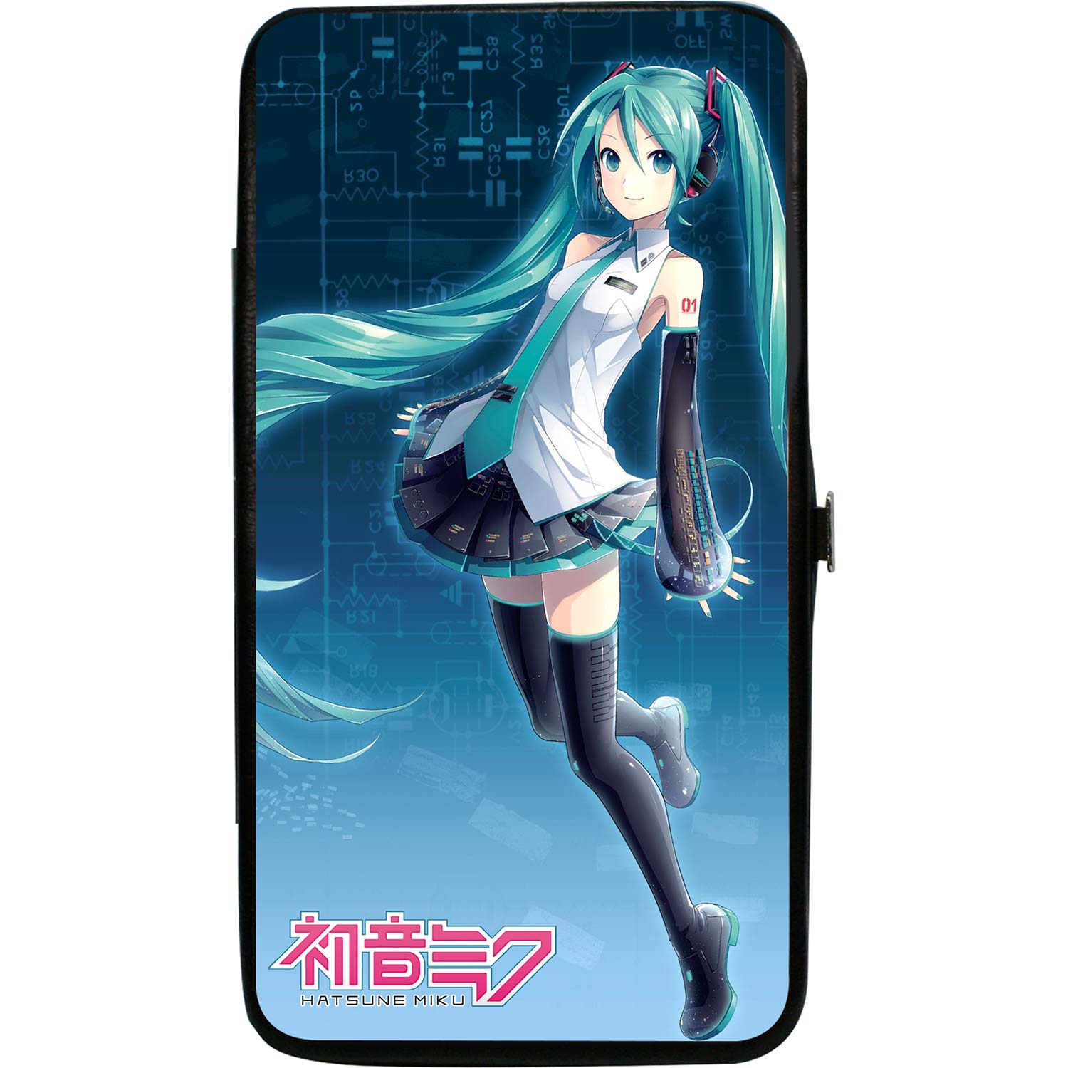 Hatsune Miku V3 Pose Blues Girls Wallet