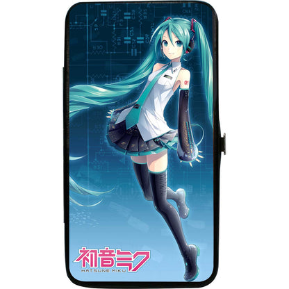 Hatsune Miku V3 Pose Blues Girls Wallet