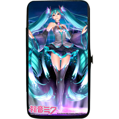 Hatsune Miku Elevated Pose Blue Purple Fade/Pink Girls Wallet