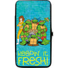 Classic Teenage Mutant Ninja Turtles April & Group/Keepin It Fresh  Logo Blu Girls Wallet