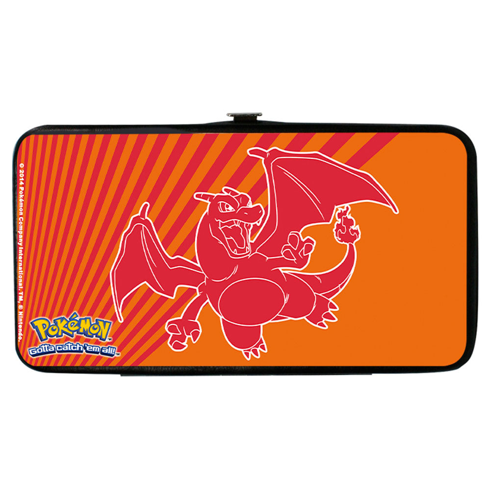 Charizard Pose Orange/Red Girls Wallet