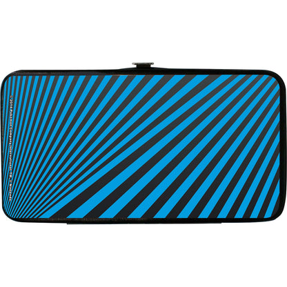 Kanto Starter Pok�mon & Pikachu/Pok�mon Logo Rays Black/Blue Girls Wallet