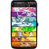 Eevee Evolution Close Up Faces Striping Girls Wallet