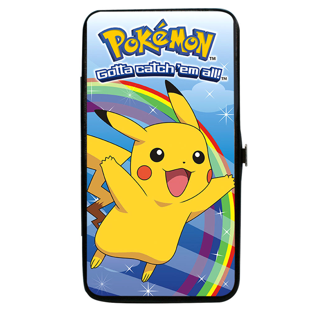 Pok�mon Logo/Pikachu Rainbow Pose Girls Wallet