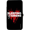 Sleeping With Sirens/Heart Black/Red/White Girls Wallet
