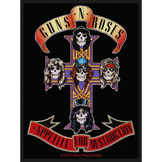 Guns N Roses Appetite Woven Patch