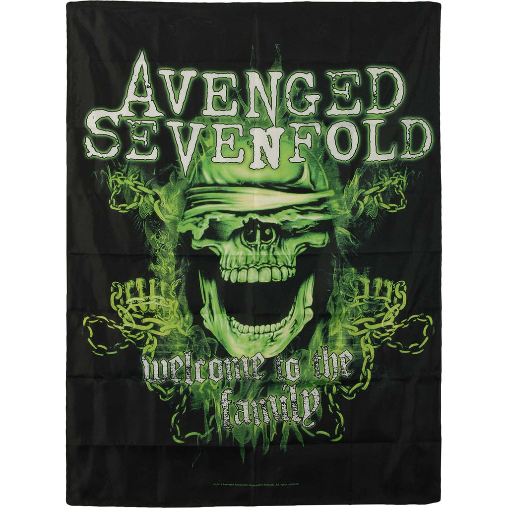 Avenged Sevenfold Welcome to the Family Poster Flag