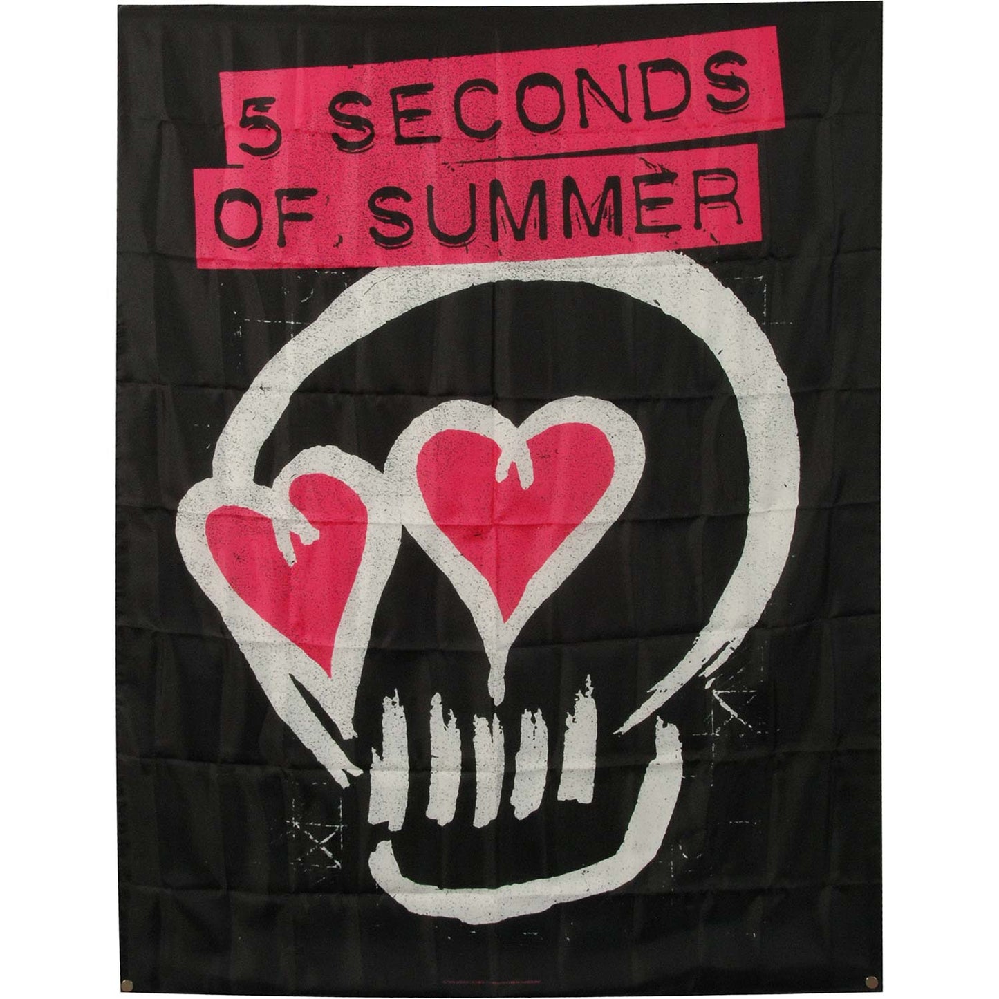 Skull Love Poster Flag