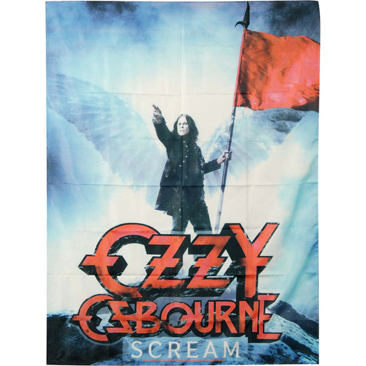 Ozzy Osbourne Scream Poster Flag