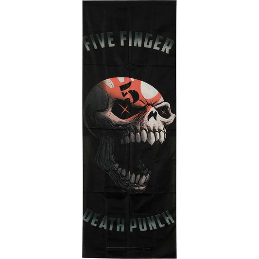 Five Finger Death Punch Speech Skull Door Flag