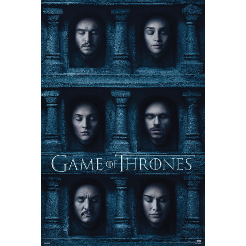 Game Of Thrones Hall Of Face Domestic Poster