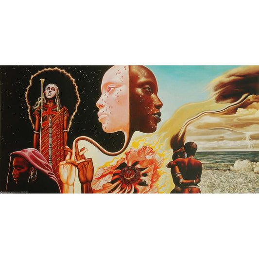 Miles Davis Bitches Brew Domestic Poster