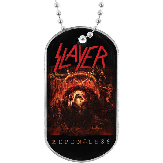 Slayer Repentless Dog Tag Necklace