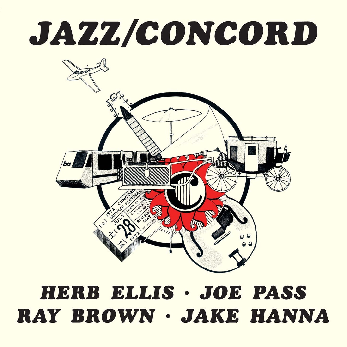 Herb Ray Brown Joe Pass Jake Hanna Ellis Herb Ray Brown Joe Pass Jake Hanna Ellis Jazz/Concord Vinyl