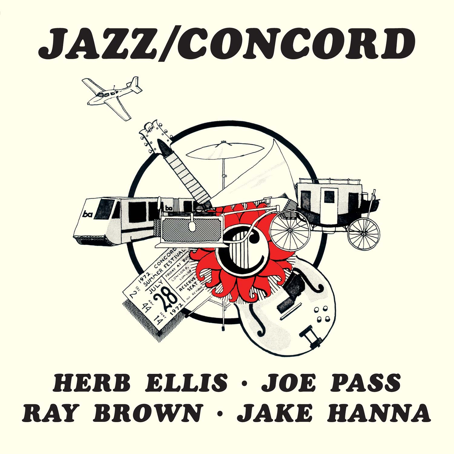 Herb Ray Brown Joe Pass Jake Hanna Ellis Herb Ray Brown Joe Pass Jake Hanna Ellis Jazz/Concord Vinyl