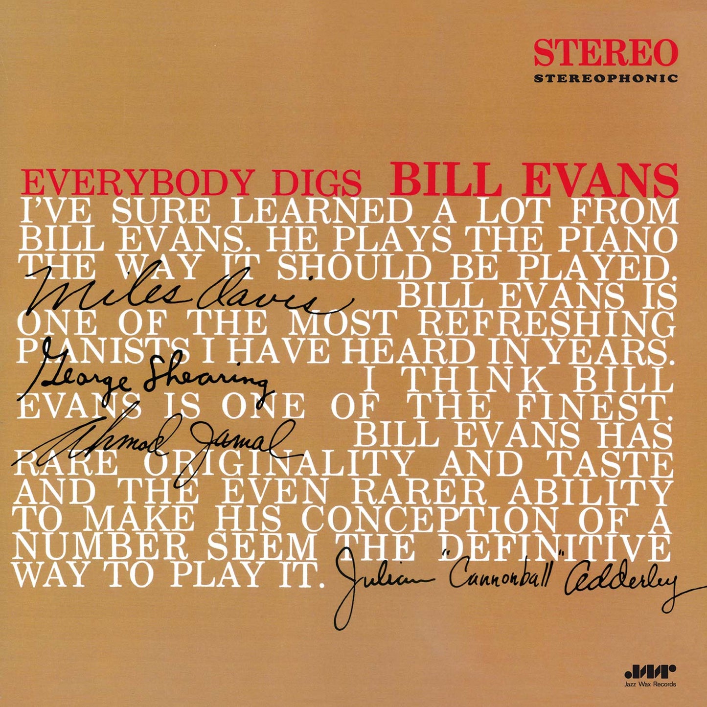 Bill Evans Everybody Digs Bill Evans Vinyl
