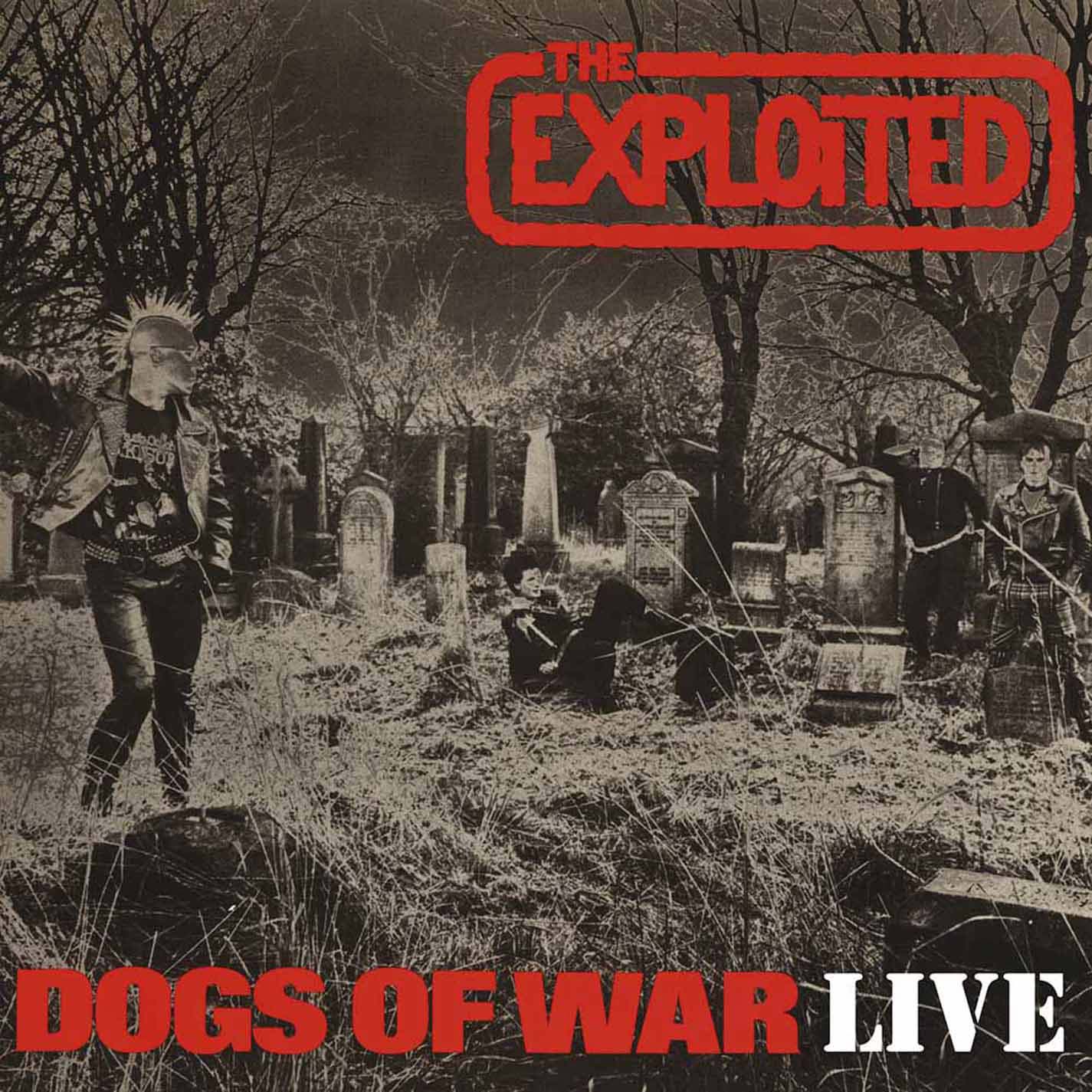 Exploited Dogs Of War - Live Vinyl
