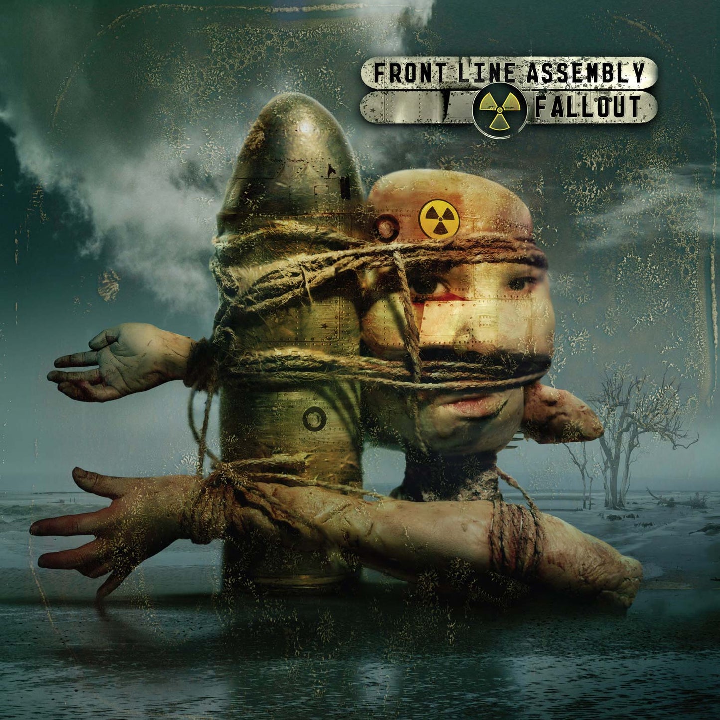 Front Line Assembly Fallout (blue & Green Half & Half Vinyl) Vinyl