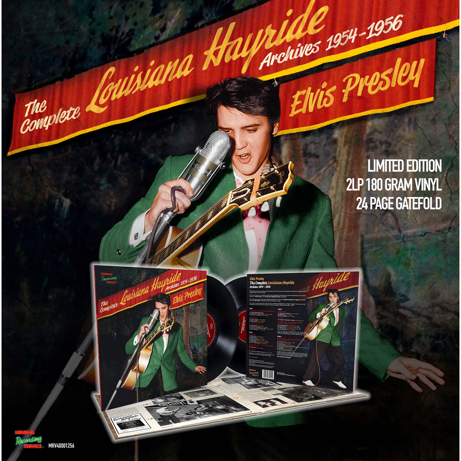Elvis Presley Complete Louisiana Hayride Archives 1954-1956 (2lp + 24 Page Gatefold) Vinyl