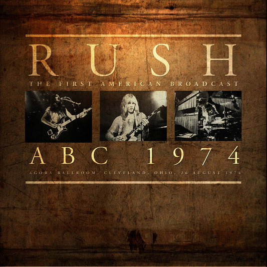 Rush Abc 1974 Vinyl