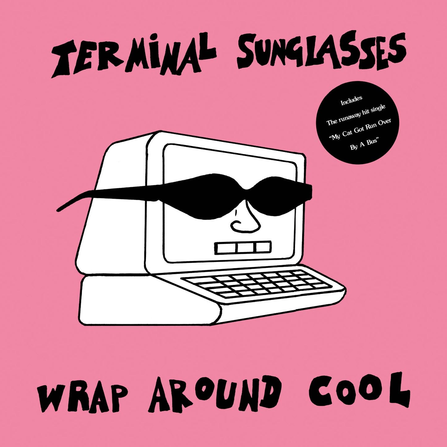 Terminal Sunglasses Wrap Around Cool (Pink Vinyl) Vinyl
