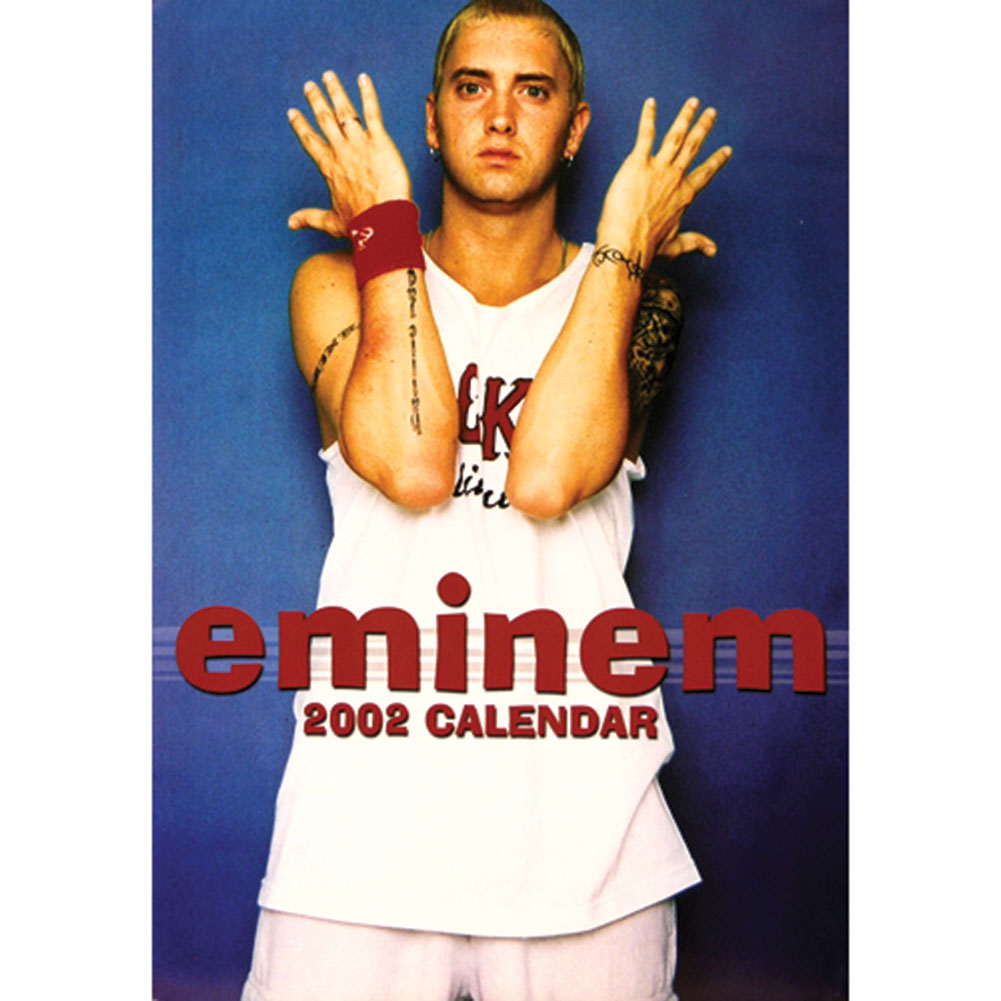 Eminem Calendar 31456 Rockabilia Merch Store