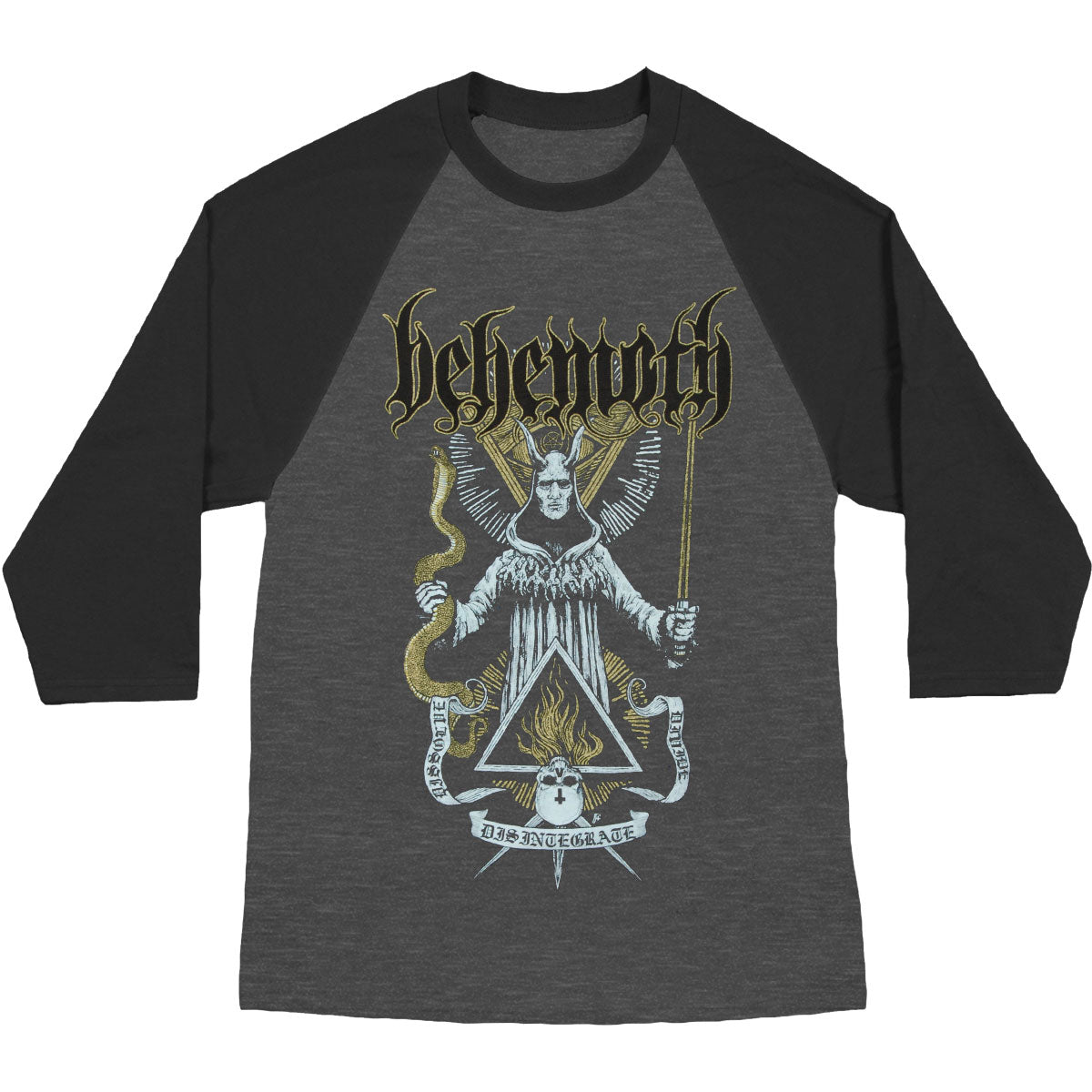 Disintegrate Raglan Baseball Jersey