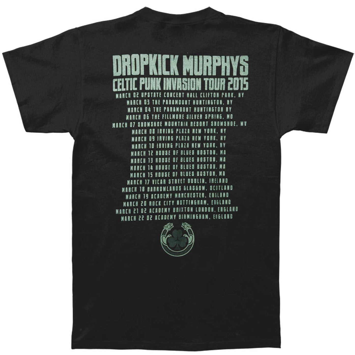 DKM Celtic Punk Invasion Tour Tee T-shirt