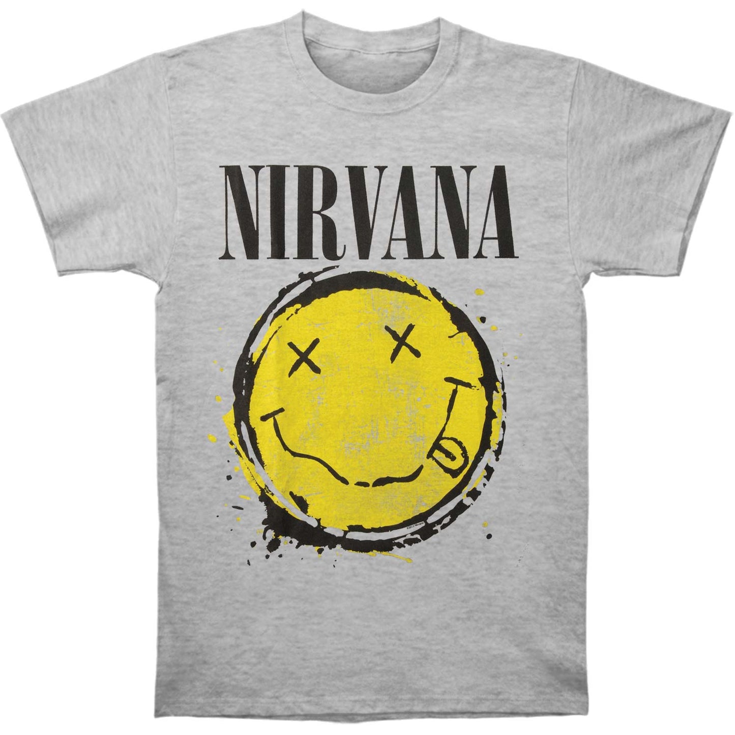 Nirvana Smiley Splat T-shirt