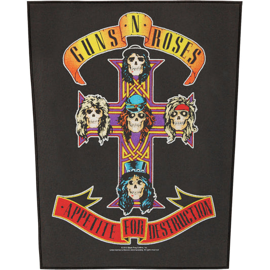 Appetite For Destruction Back Patch