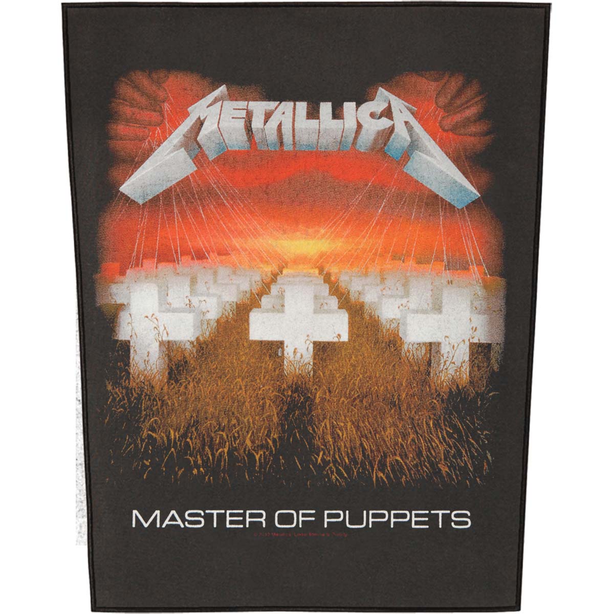 Master Of Puppets Back Patch