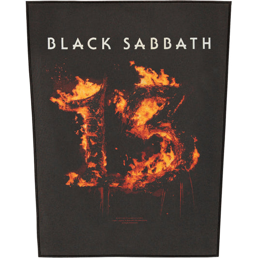 Black Sabbath 13 Back Patch
