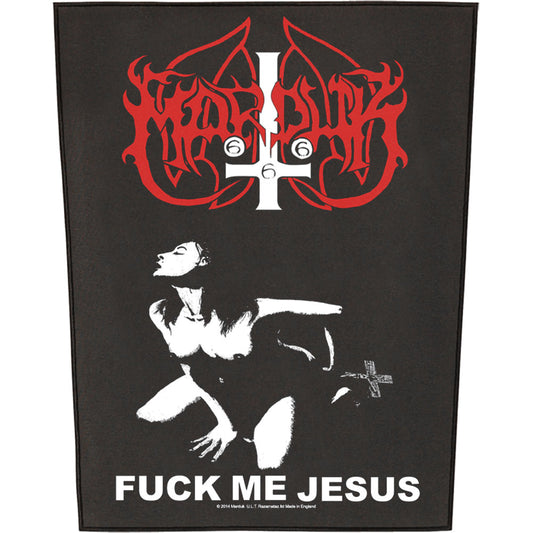 Marduk Fuck Me Jesus Back Patch