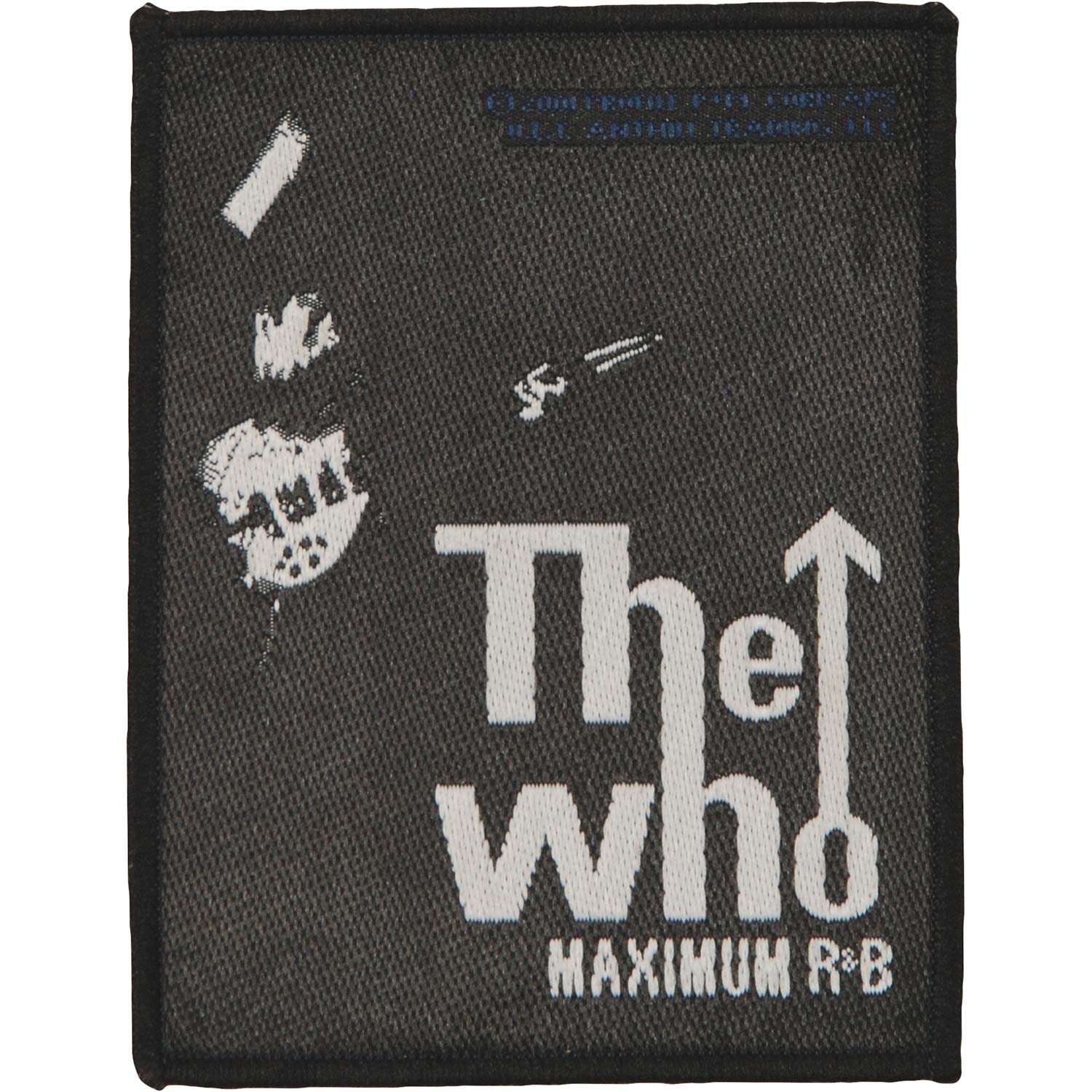 Who Maximum R&B Woven Patch