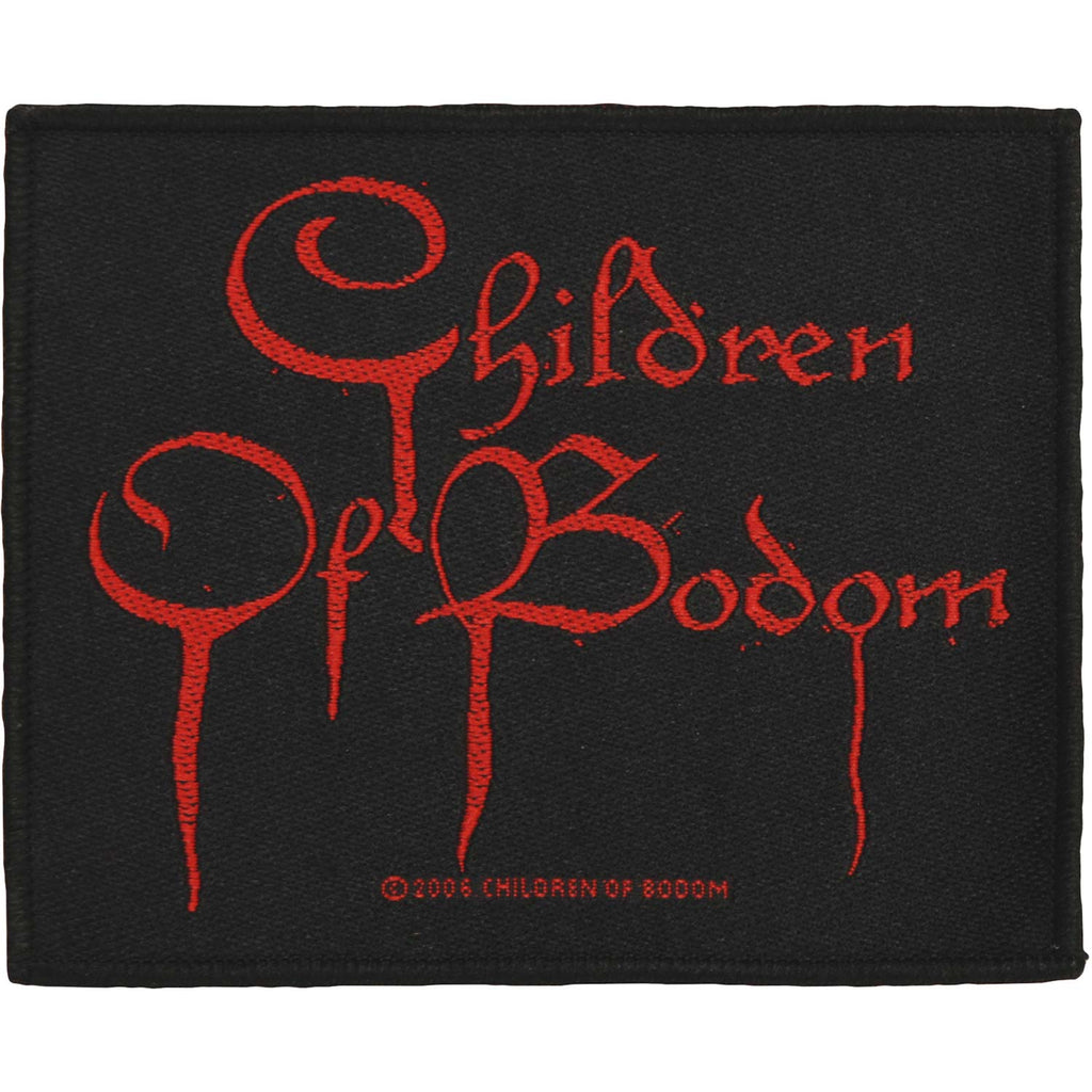 Children Of Bodom Blood Logo Woven Patch