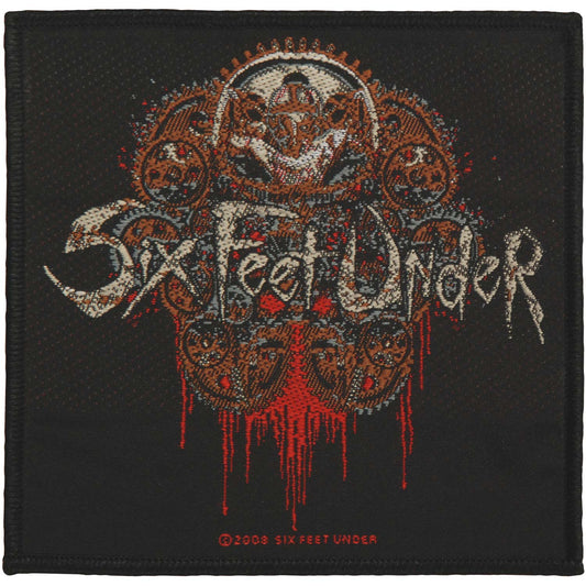 Six Feet Under Thou Shall Kill Woven Patch