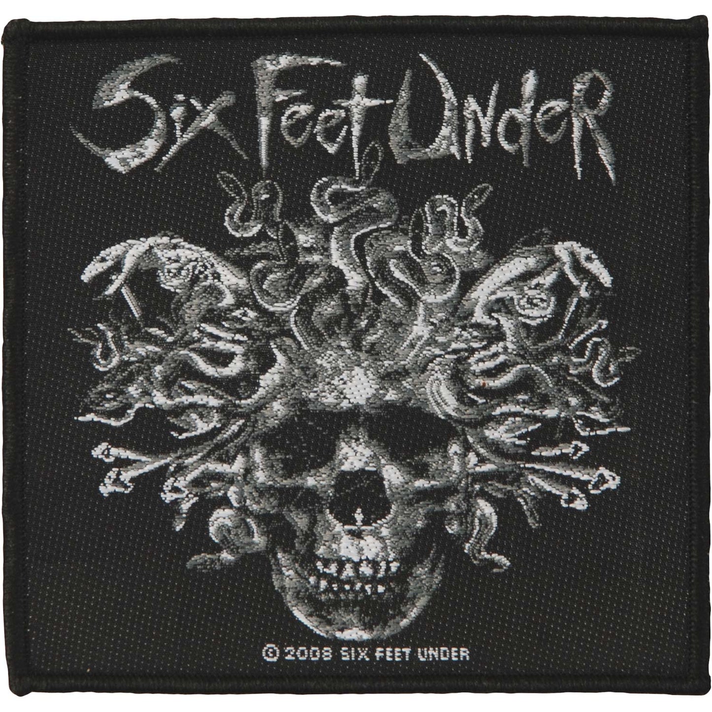 Six Feet Under Death Rituals Woven Patch
